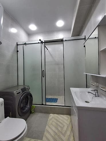 hostel osh: 2 комнаты, Душевая кабина, Постельное белье, Кондиционер — 8