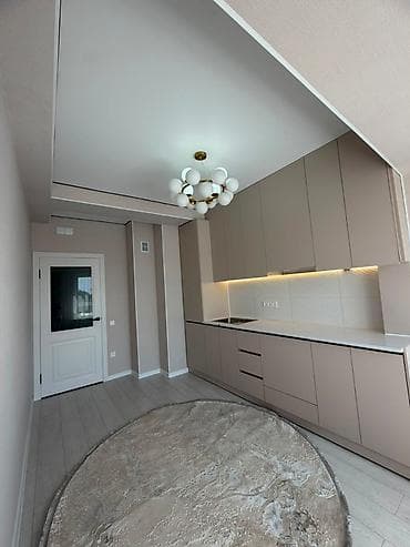 binar: 2 комнаты, 58 м², Тунгуч мкр 2 этаж, Евроремонт — 3