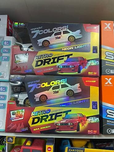 Радиоуправляемая дрифт‑машина RETRO DRIFT (4WD) - Полный привод 4WD