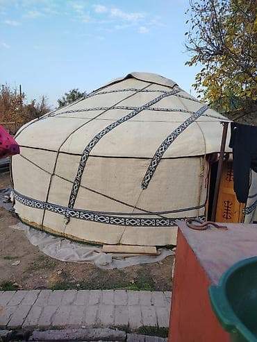 купить яхту: Юрта традиционная войлочная - Каркас: разборный деревянный — 1