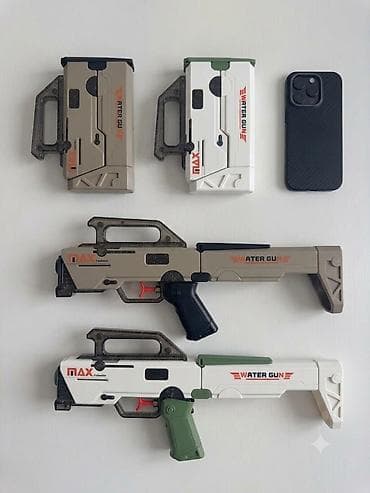 Складные водяные бластеры NAX Water Gun (XD-48) - Форм-фактор 2-в-1 lalafo.kg да Складные водяные бластеры NAX Water Gun (XD-48) - Форм-фактор 2-в-1