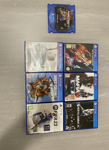 Коллекция дисков для PlayStation Состав набора: - PS4 Minecraft (диск