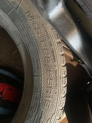Шиналар 225 / 55 / R 16, All-season, Колдонулган, Жуп, Жеңил унаалар, DUNLOP — 1