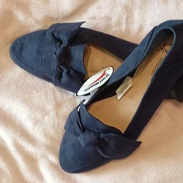 Мокасины и лоферы: Балетки/лоферы 42 размера женские Sole Sensation - Цвет: тёмно‑синий — 2