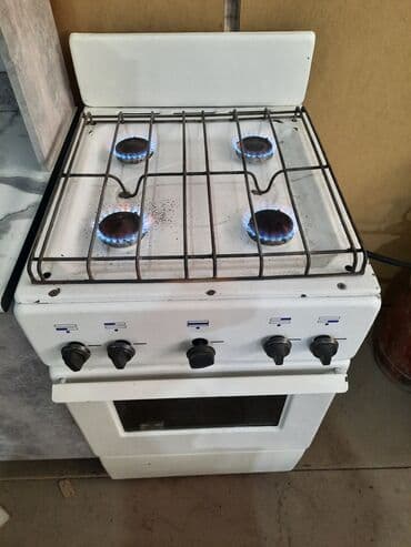 электрический плиты: Газовая, Механическое, Напольная, Б/у, Полная оплата — 1