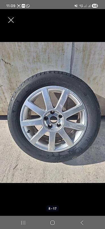 s4 2 2: Колеса в сборе 225 / 55 / R 17, Всесезонная, Б/у, Комплект, Легковые, Литые, отверстий - 5 — 2