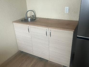 бу уголок кухонный: Тумба для кухни, С мойкой, Напольная, цвет - Бежевый — 1