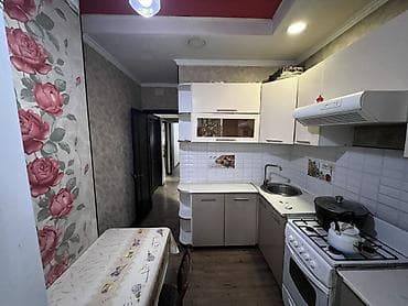 квартира рынок дордой: 3 комнаты, 62 м², 105 серия, 2 этаж, Евроремонт — 3