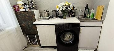 Тумба для кухни, С мойкой, Напольная, ДСП, цвет - Серый