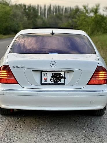 lexus 100: Mercedes-Benz S-Class: 2003 г., 5 л, Автомат, Бензин, Седан — 2