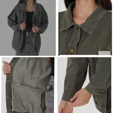 свадебное платье для высокой невесты: Джинсовая куртка, Свободная модель, С вышивкой, Все размеры — 5