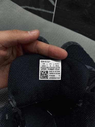 женский туфли: Мужские кроссовки, 39.5, Asics, Новый, цвет - Черный, Самовывоз — 3