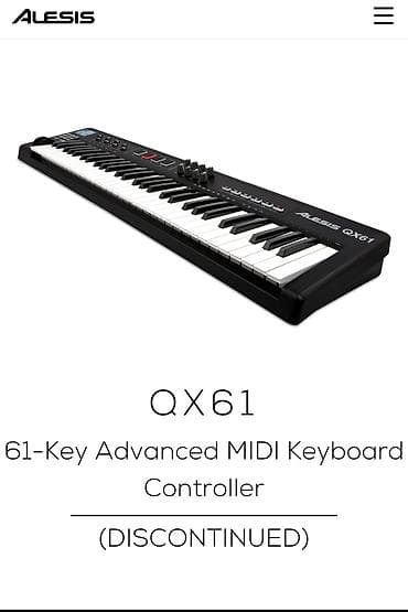 Велосипеды: Миди клавиатура Alesiz QX 61 ватсап — 1