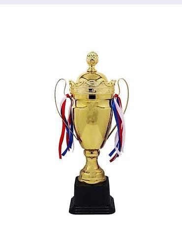 Кубок наградной с крышкой и ручками.
Большой.
Высота 70 см