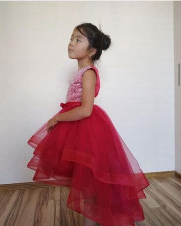 Детская одежда и обувь: Детское платье, цвет - Фиолетовый — 8