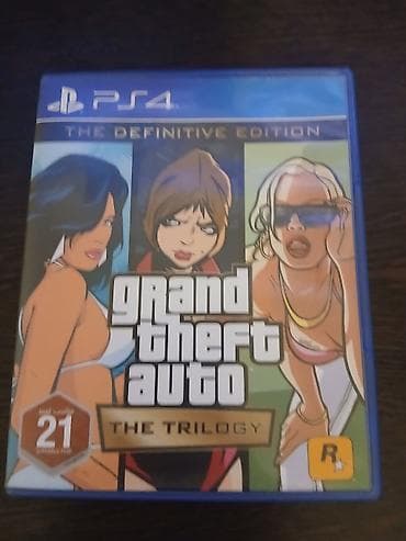 ps2 android: Grand Theft Auto: The Trilogy – The Definitive Edition (диск для PS4) — 1
