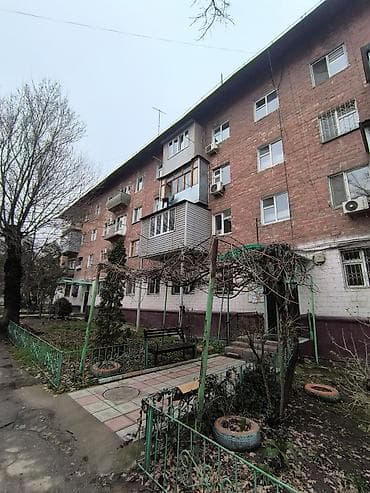 квартиры сокулук 2 комнатеые: 2 комнаты, 44 м², Хрущевка, 3 этаж, Косметический ремонт — 1