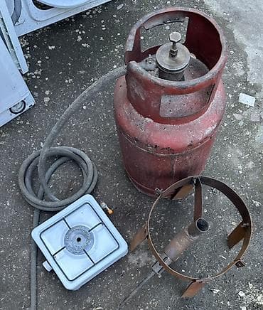 солнечные фонари уличные: Комплект для приготовления на сжиженном газе: Состав: - Газовый — 1