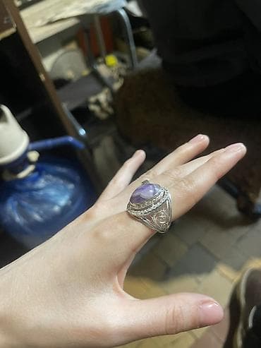 Кольцо, Женские, Аметист