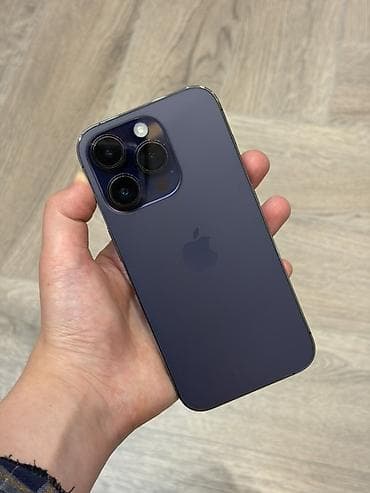 iphone 2g: IPhone 14 Pro, Б/у, 256 ГБ, Deep Purple, Зарядное устройство, Защитное стекло, Чехол, 79 % — 2