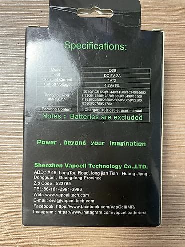 hoco ds40: Зарядное устройство Vapcell P2 для Li-ion аккумуляторов 18650 С — 7