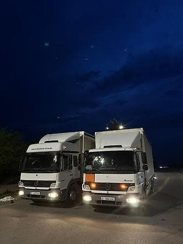Услуги: Грузоперевозки Бишкек Каракол Чолпон ата Бостери Гигант Mercedes Atego — 1