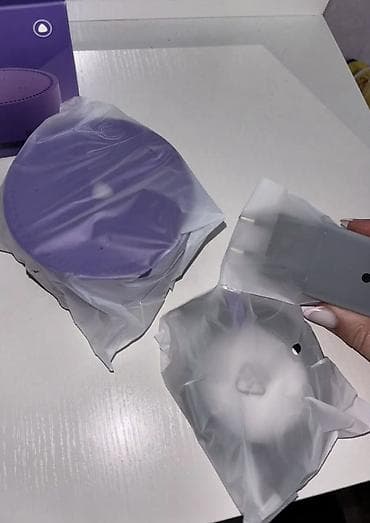 blu: Умная колонка Яндекс Станция Лайт (фиолетовая) - Компактная умная — 3