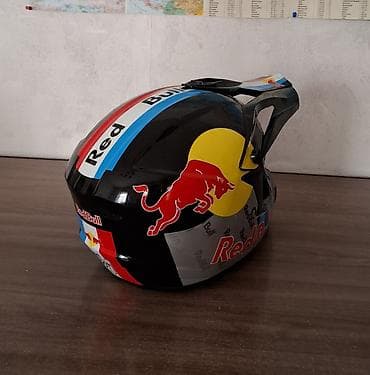 вмх: Кроссовый/эндуро шлем Red Bull - Тип: интегральный — 5