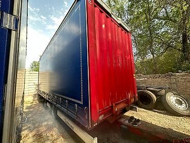 Прицеп, Krone, Тентованный, Б/у