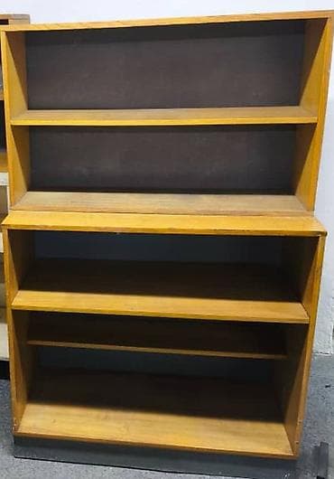 шкав для дома: Книжные/офисные стеллажи из дерева (ЛДСП/шпон). Классическая модульная — 2