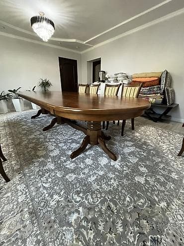 Столдор: Зал үчүн үстөл, Бүктөө эмес, Oval — 5