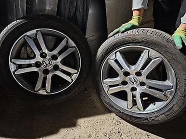 диски 16 honda: Колеса в сборе R 16, Легковые, Литые, отверстий - 5 — 1