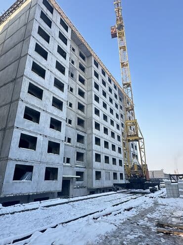 12 мкр 106 серия: 1 комната, 44 м², 106 серия улучшенная, 8 этаж, ПСО (под самоотделку) — 6