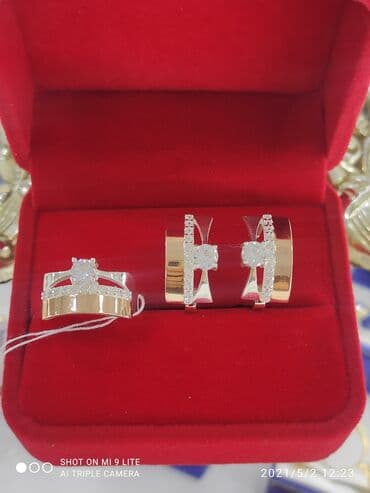 свадебные наборы ручной: Набор украшений, Проба 925, Женские, Новый — 1