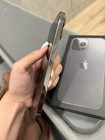 xiaomi redmi note10: IPhone 13 Pro Max, Б/у, 128 ГБ, Графит, Коробка, 77 % — 3