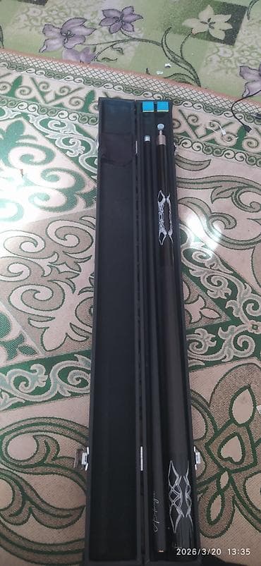 Электр транспорту: Бильярдный кий в комплекте с кейсом - Разборный кий (2 части) с — 1