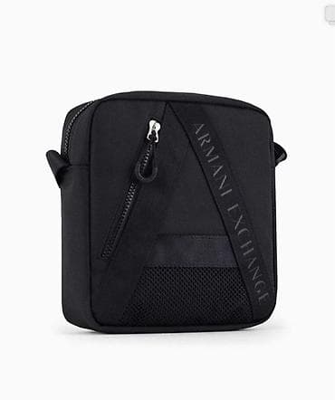 Личные вещи: Сумка через плечо Armani Exchange, черная Брали дорого б/у - — 1