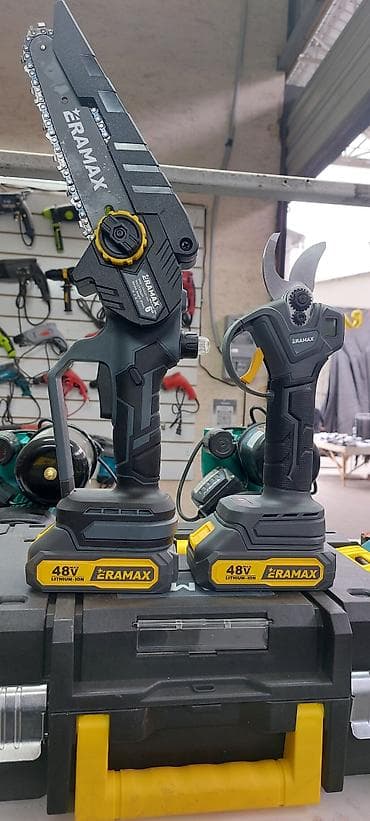 авто сварщик: Набор аккумуляторного садового инструмента ERAMAX Состав: - — 1