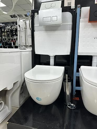 solutions upper: Унитаз Подвесной(Инсталляция), Материал: Фарфор — 1