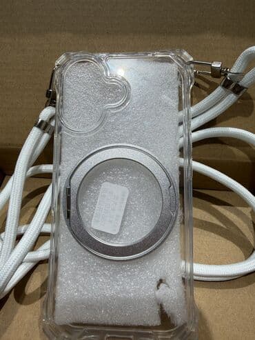 чехлы для airpods 2: Чехол на Iphone 17; стильный с подставкой, можно носить как сумка — 2