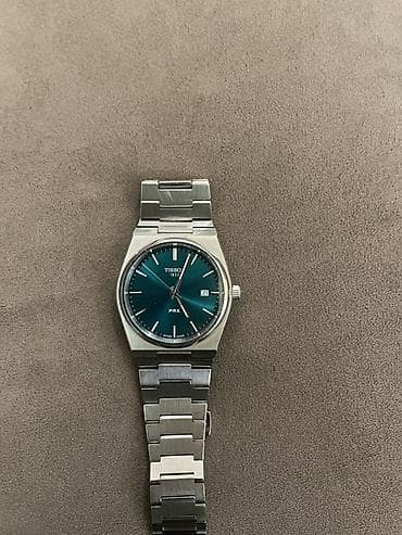 Аксессуарлар: Tissot PRX Quartz, референс из линейки PRX с зеленым циферблатом — 3