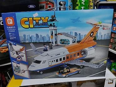 launch pad9: Конструктор Forange Block CITY Aviation Center FC3324 (3 в 1) - Набор — 1