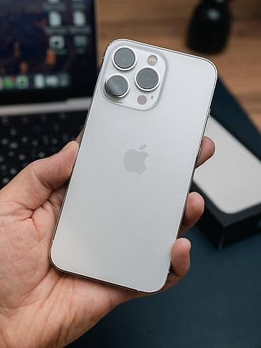 айфон хс баткен: IPhone 13 Pro, Серебристый, Коробка — 1