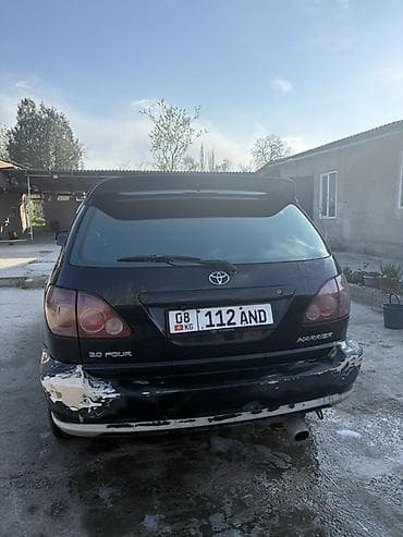 вампер на фит: Toyota Harrier: 2000 г., 3 л, Автомат, Бензин, Кроссовер — 4