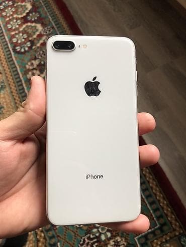 бу iphone 7 plus: IPhone 8 Plus, Б/у, 64 ГБ, Белый, Защитное стекло, Чехол, 100 % — 1