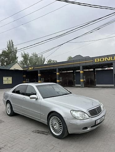 mercedes benz e 500: Mercedes-Benz S-Class: 2000 г., Автомат, Седан — 6