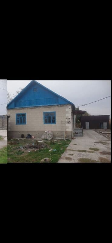 токмок аренда домов: 100 кв. м, 4 бөлмө, Забор, тосулган — 3