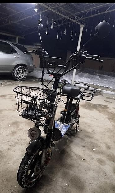 скутера электро: Электроскутер с сиденьем и багажными платформами Описание и — 8