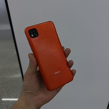Redmi, Redmi 9C, Б/у, 64 ГБ, цвет - Оранжевый, 2 SIM