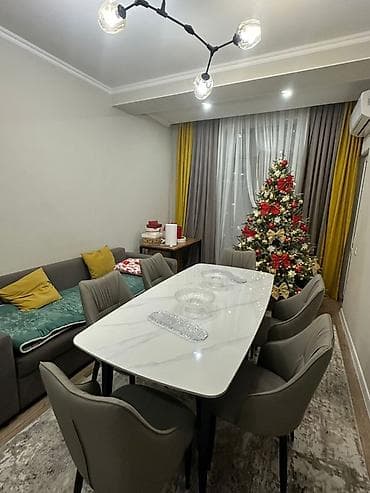 кухонные столики: Кухонный стол и стул, Б/у, цвет - Белый — 1